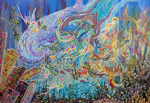 絵画に触れて、歴史に触れる